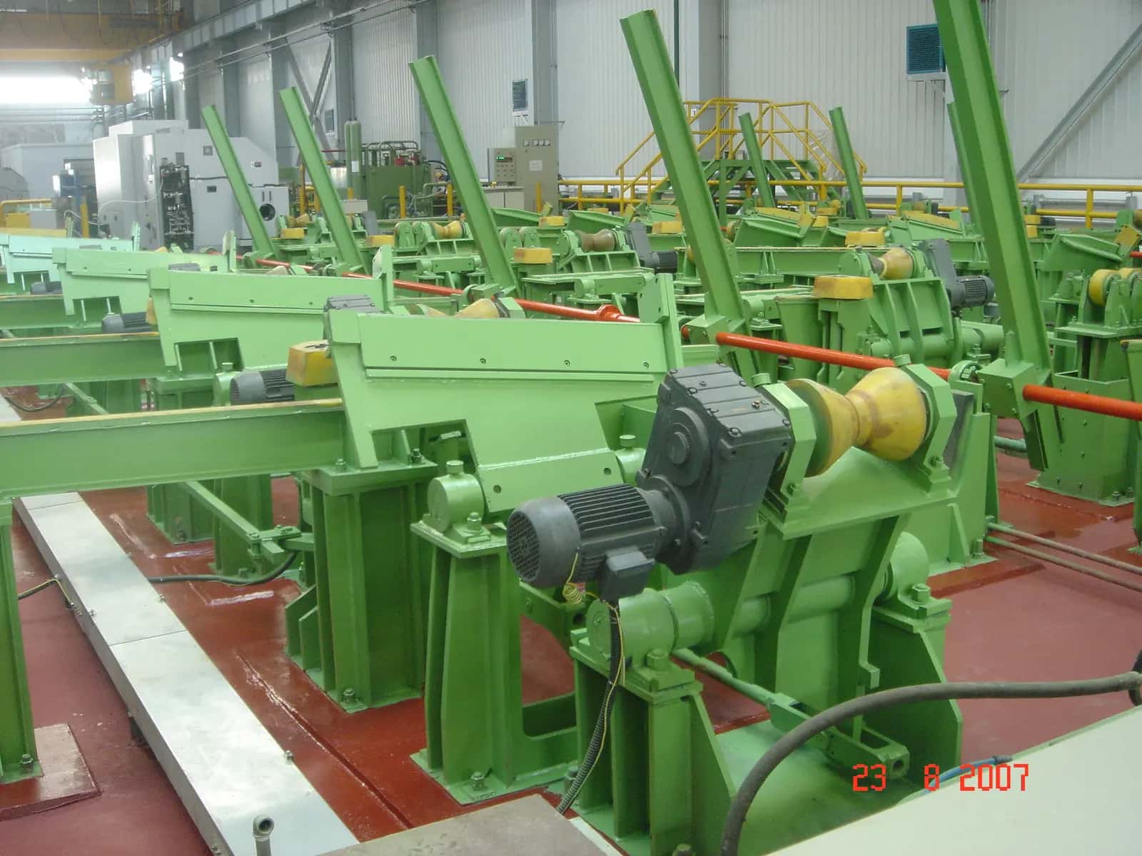 Flip-Over Pipe Transfer System