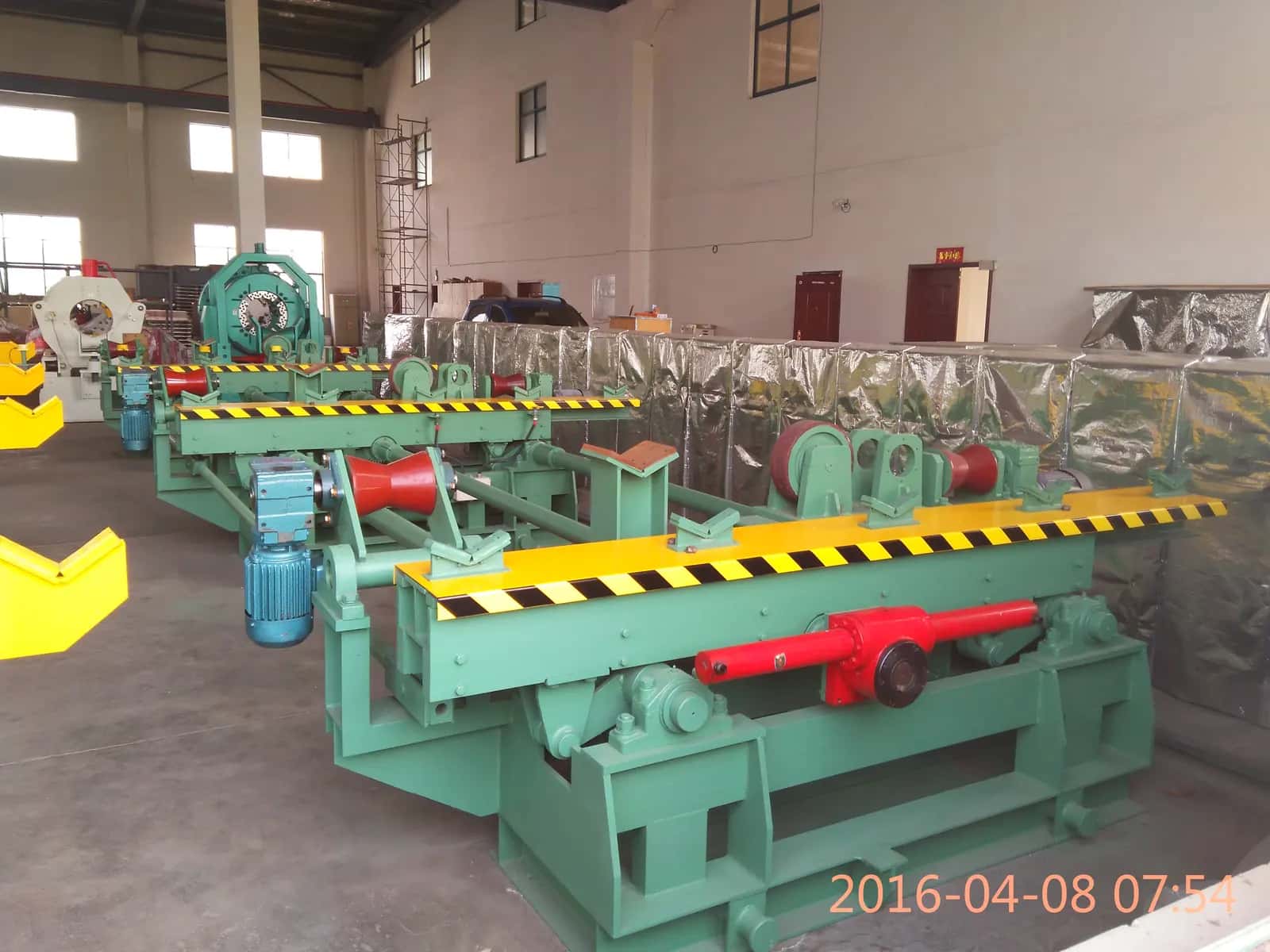 Hydraulic Pipe Transfer System